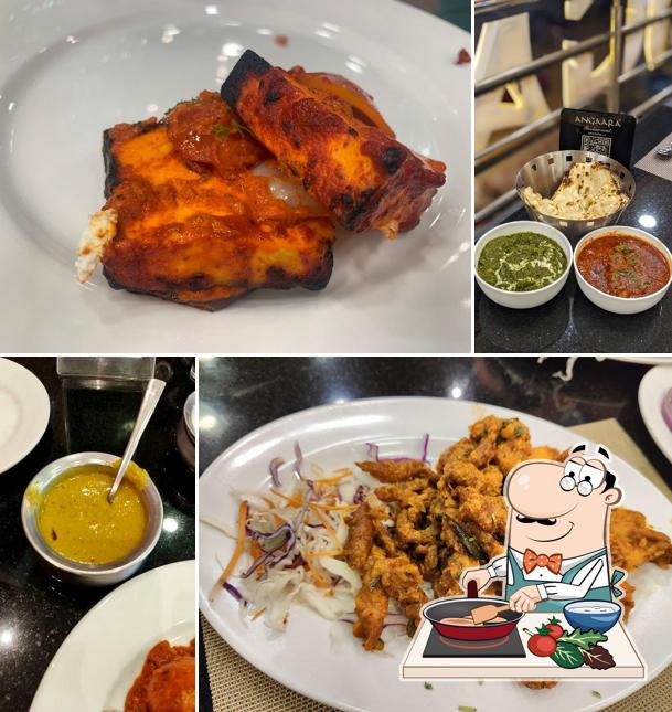 Chicken curry at ANGAARA Restaurant bachupally