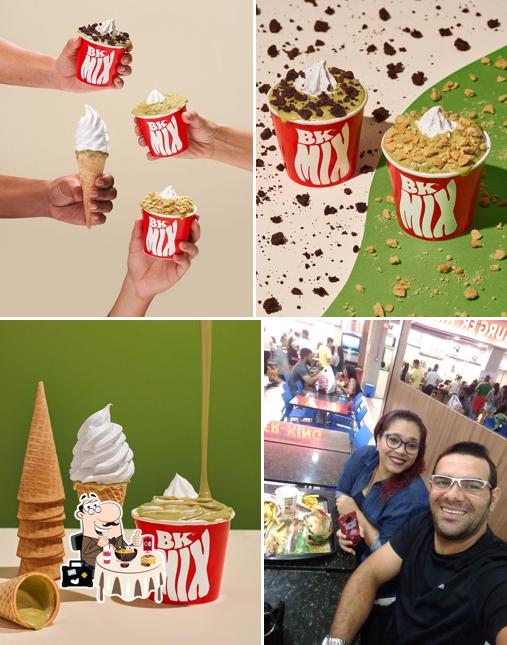 Comida em Burger King
