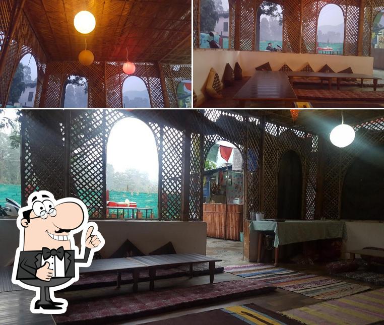 Here's an image of BODHI CAFE SWARGASHRAM RISHIKESH