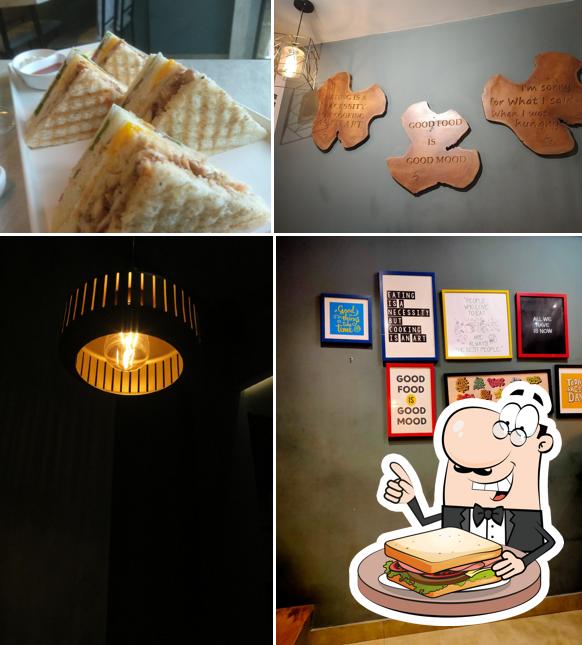 Grilled cheese sandwich at Cafè Diary