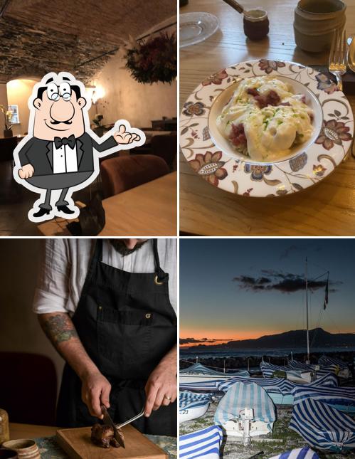 Gli interni di DUO restaurant