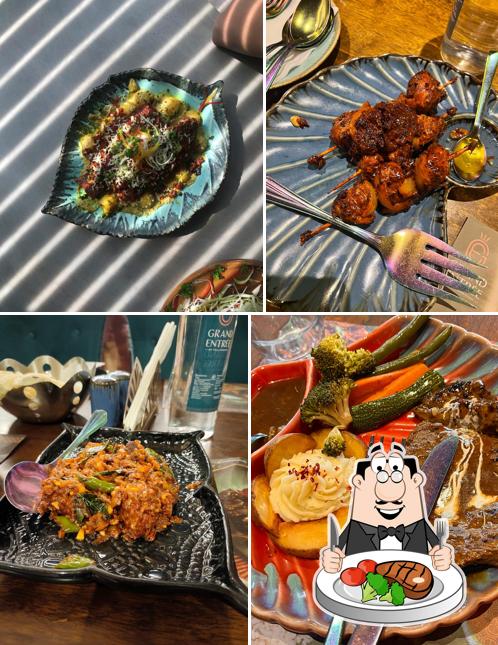 Grand Entree offers meat dishes