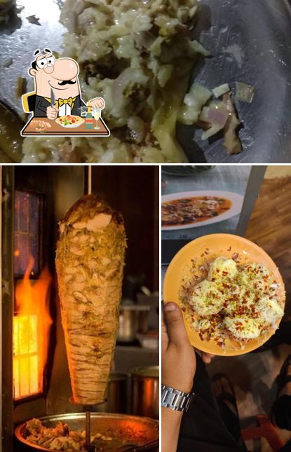 Food at Just Shawarma