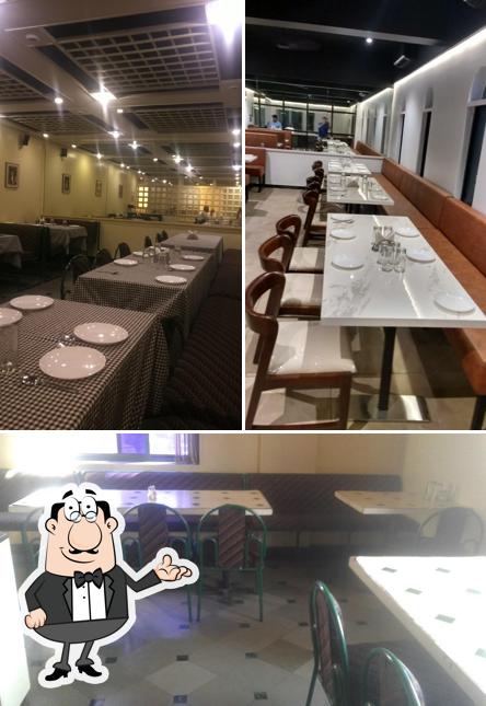 The interior of Khyber Restaurant