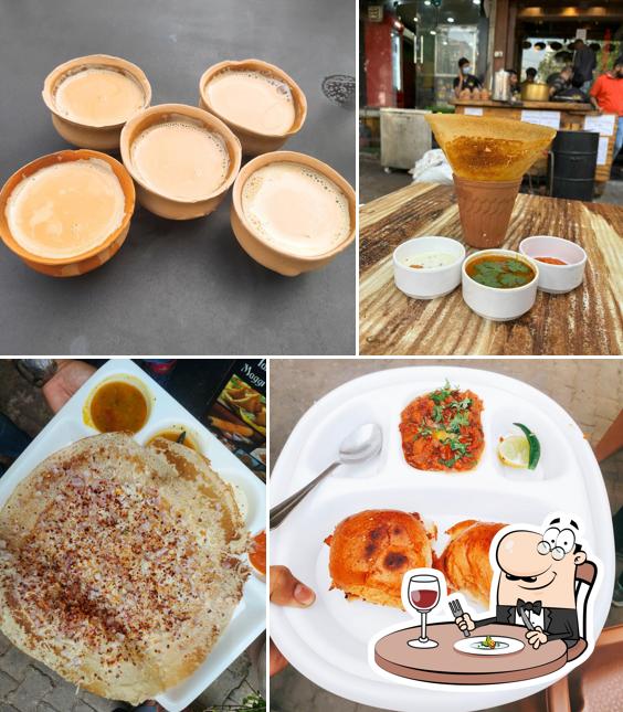 Food at Kullhad Chai