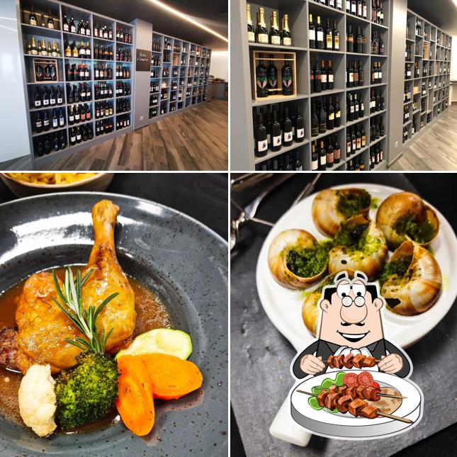 Questa è la foto che raffigura la cibo e bevanda di La boutique du vin