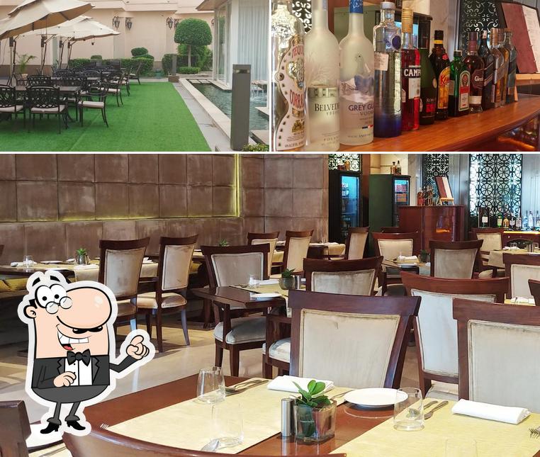 Among different things one can find interior and beer at Raajsik - Indian Cuisine Restaurant