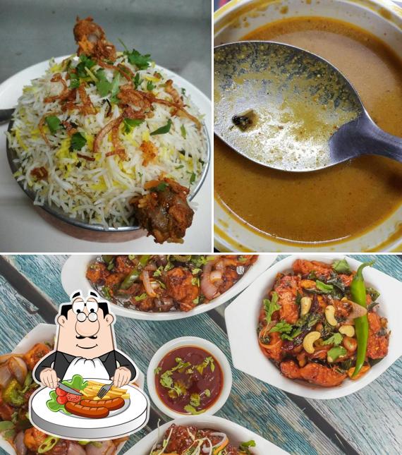 Food at Amazing Hyderabadi Dum Biryani