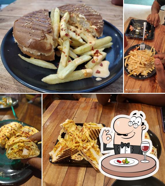 Food at Ashrafka's Bicycle Bistro