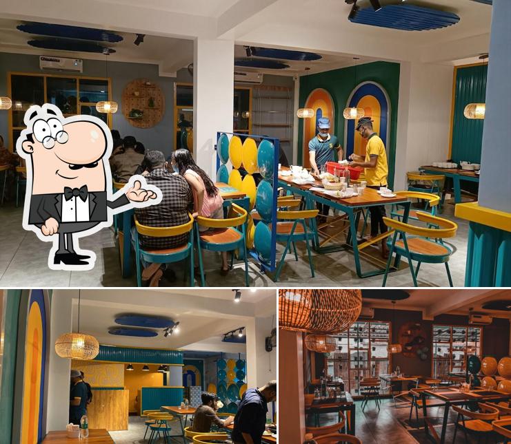 The interior of BEYCHO WAYANAD RESTAURANT & CAFE