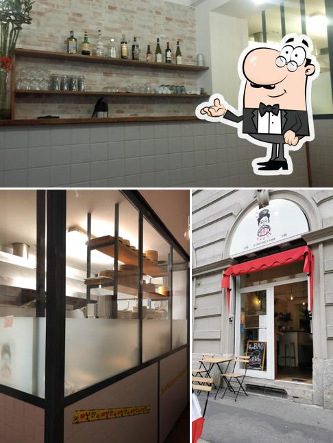 Gli interni di Bao House Taiwanese Street Food Milano