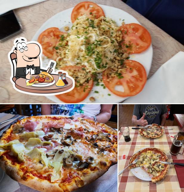 Ordina una pizza a Bar Ristorante Pizzeria Il Portico
