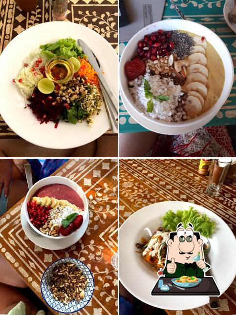 Food at Cafe La Boheme - vegan restaurant