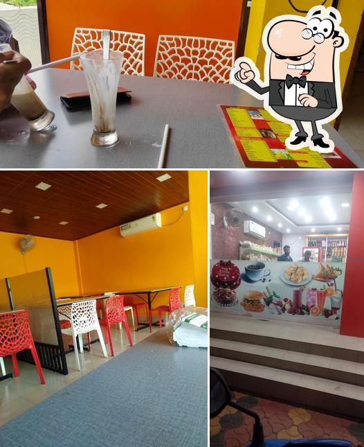 The interior of Cake n Cafe BAKERS