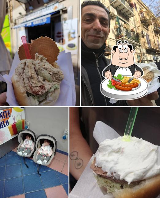 Cibo al Gelateria da Carlo