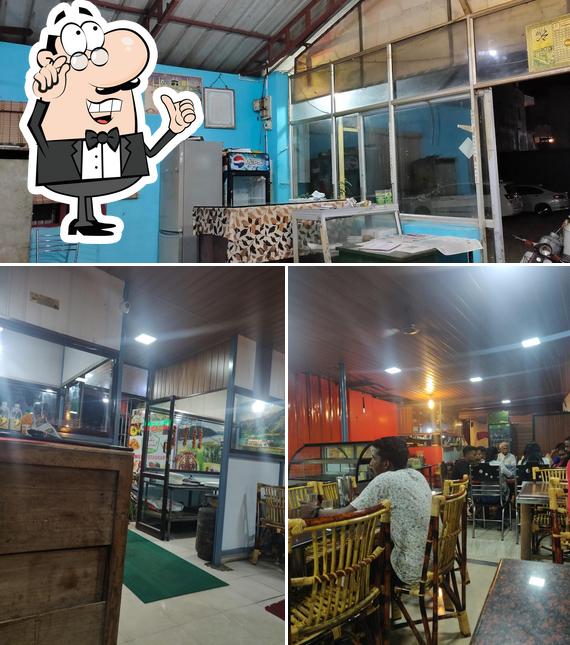 The interior of Hotel Madheena