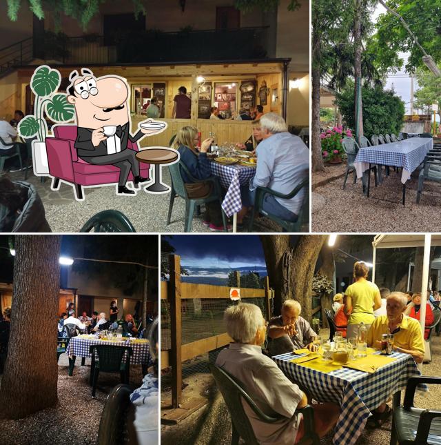 Gli interni di Ošterija Ferluga