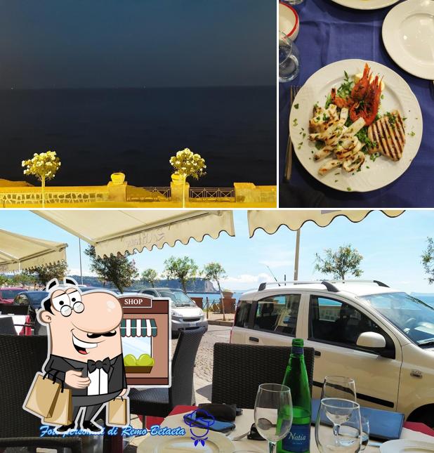 Puoi goderti l'aria fresca dal dehors di Ristorante le Sciantose