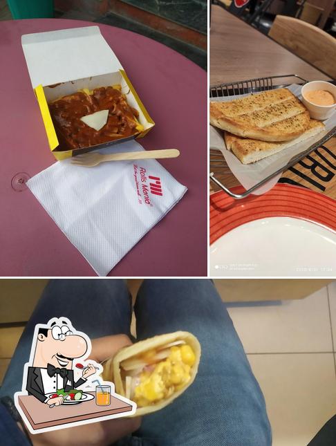Food at Rolls mania