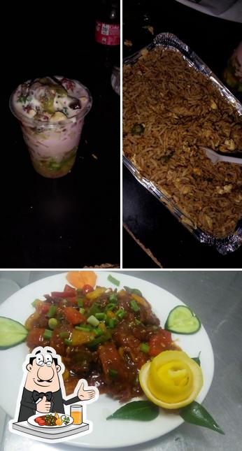 Food at kj restaurant