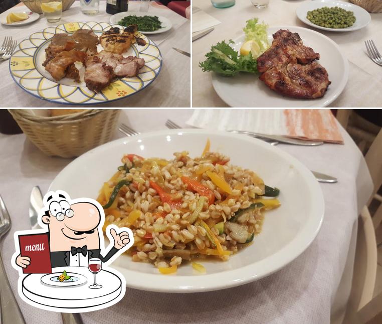 Cibo al Ristorante Punto A Capo