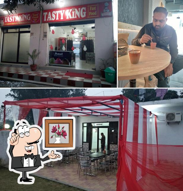 The interior of Tasty King