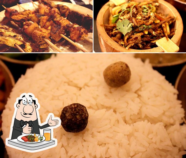 Food at Bamboo Heights Ethnic Family Restaurant