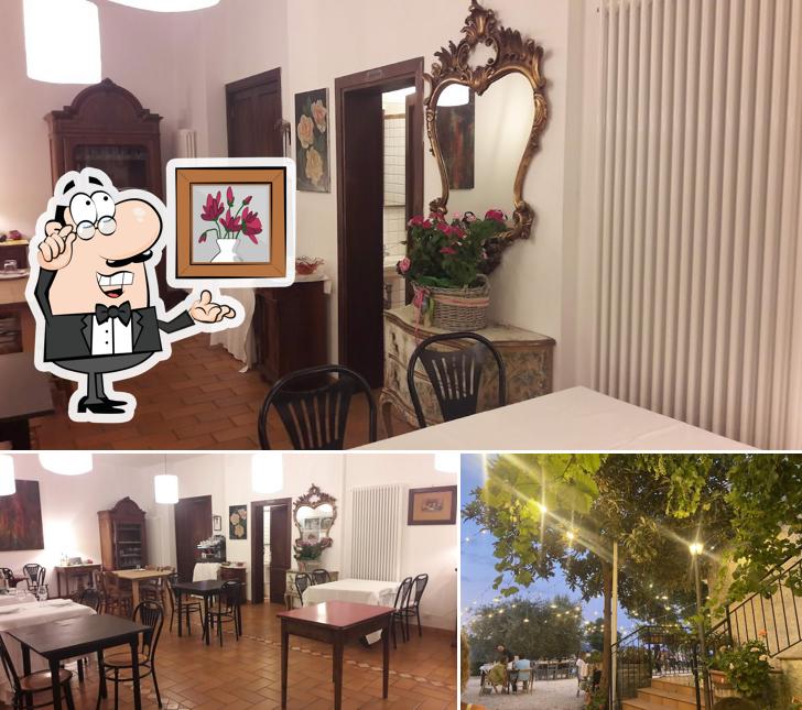 Gli interni di Agriturismo a Casa da Angelo