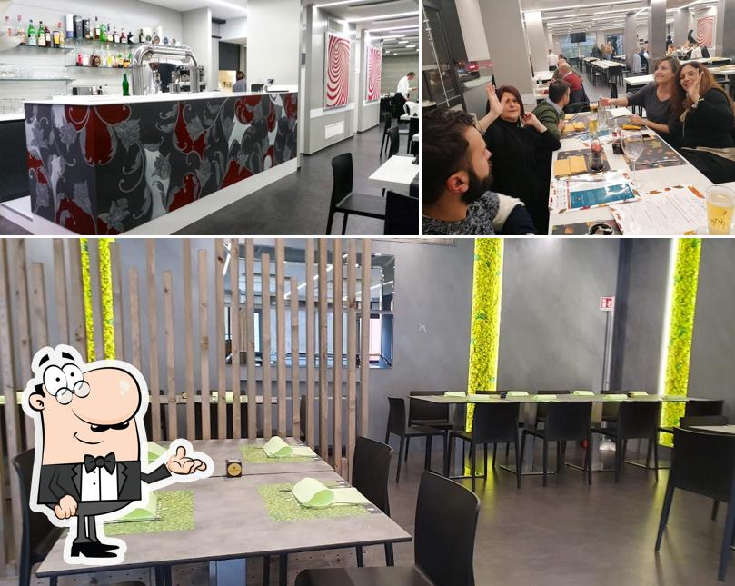 Gli interni di Azzurra Pizza & Restaurant