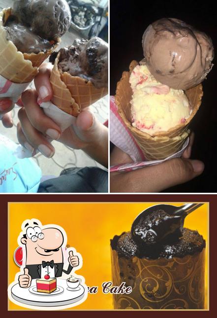 Meridian Ice Cream provides a selection of sweet dishes