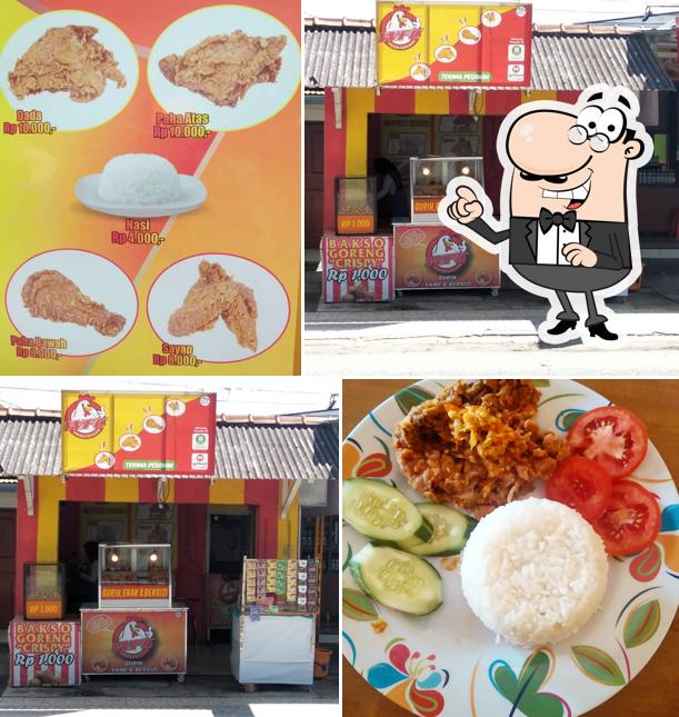 The interior of Fried Chicken Hub