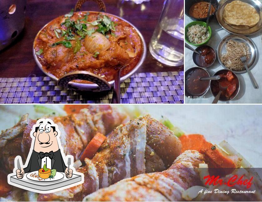 Food at Mr. Chef A Fine Dinning Resturant