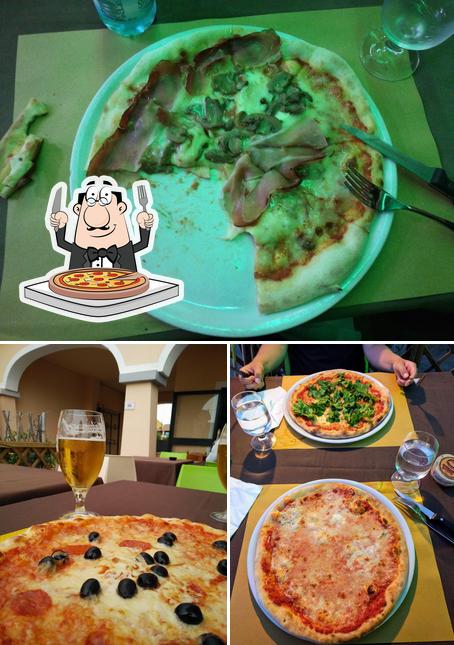 Ordina tra le molte varianti di pizza