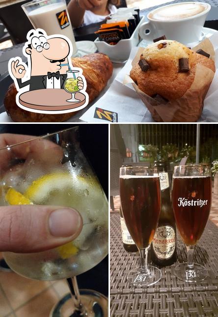 La bevanda e cibo del ristorante