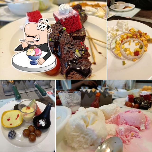 Barbeque Nation - Pathankot provides a variety of sweet dishes