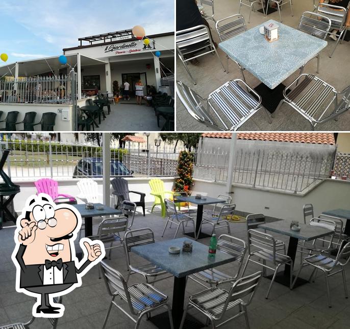 Gli interni di Pizzeria&Gelateria "Il Giardinetto"