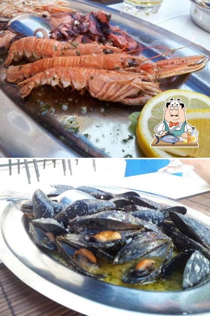 Salmone grigliato al Konoba Stara Uljara