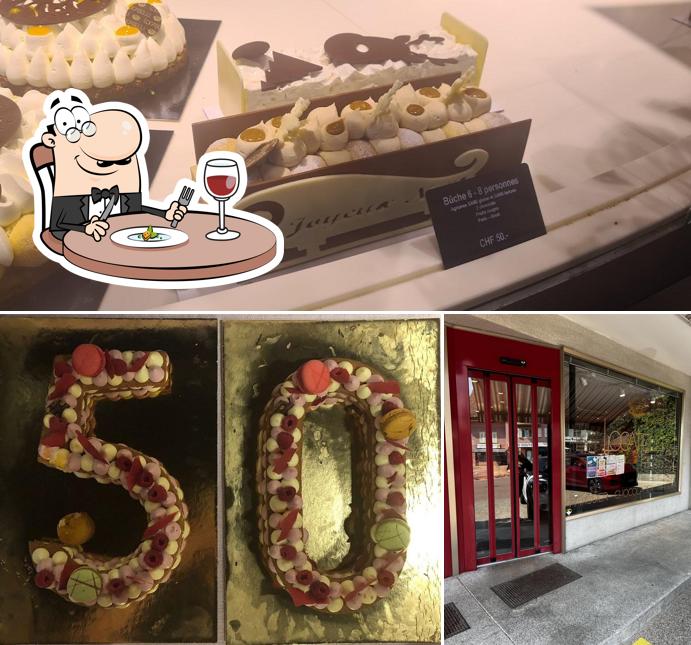 Questa è la foto che raffigura la cibo e esterno di LOCATELLI Pâtissier Chocolatier Traiteur