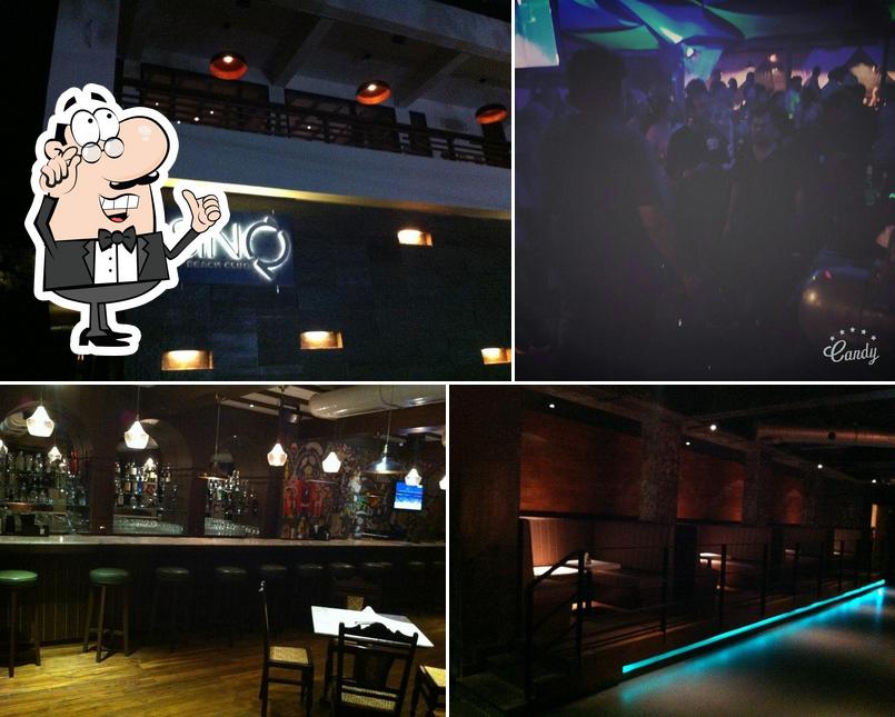 The interior of Zing Cafe