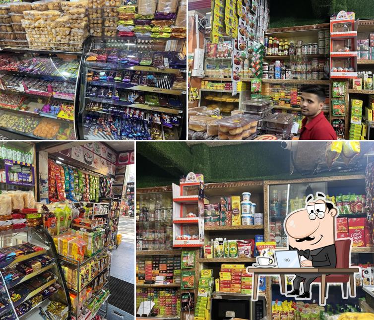The interior of Satyam Bakery and cookie Cake
