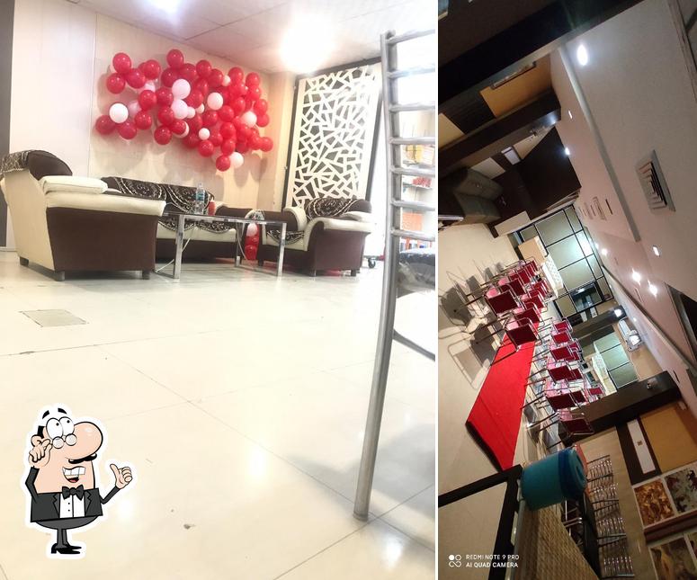 The interior of LADDU mal sweets