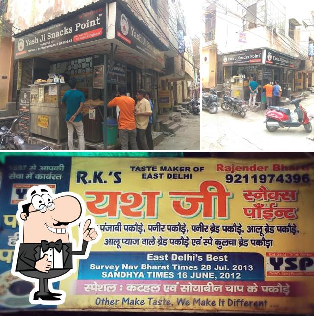 Look at this photo of Yashji Snacks Point