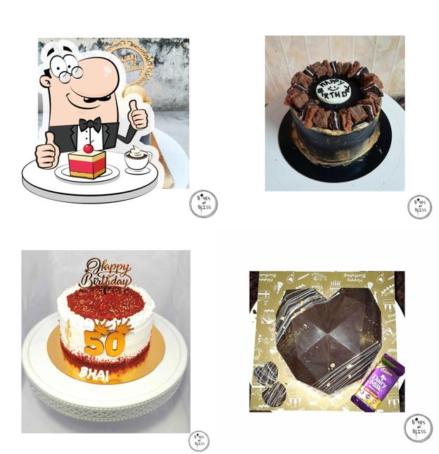 bites of bliss ( Cakes & Chocolates ) provides a variety of sweet dishes
