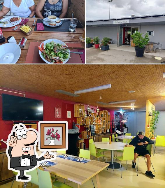 Gli interni di Restaurant des Buchilles