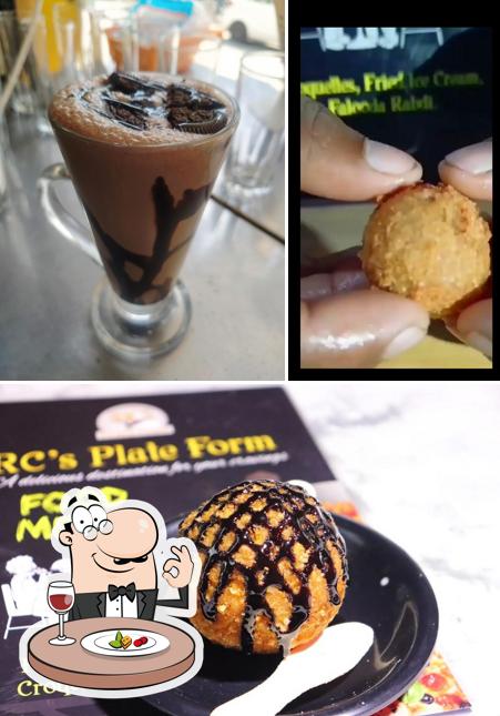 Food at the rcs plate form