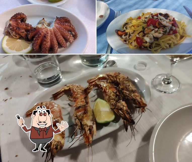 Cibo al Trattoria Il Grottone