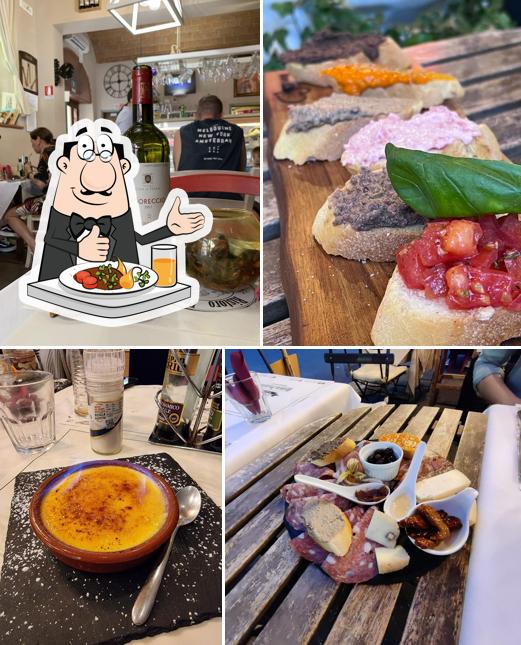 Creme brulee al Ristoro Pecorino