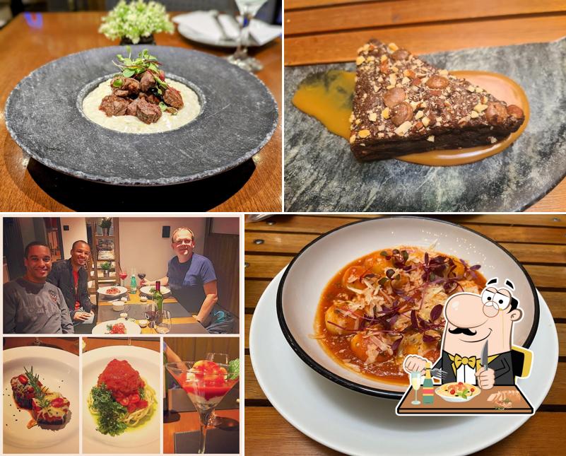 Platos en DoRo Gastronomia
