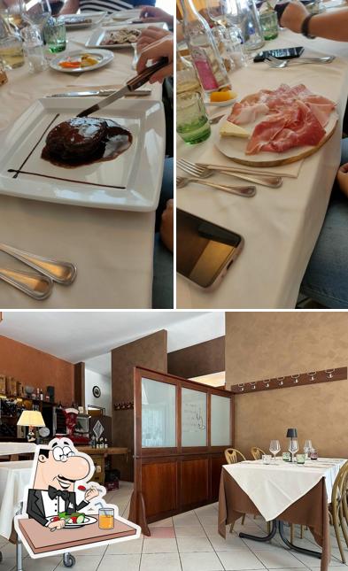 Guarda la foto che presenta la cibo e interni di Ristorante il Ventaglio