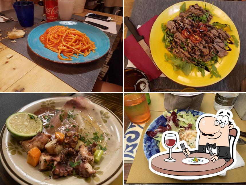 Platti al A Putia delle cose buone